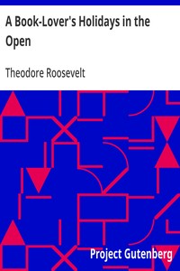 Cover of A Book-Lover's Holidays in the Open