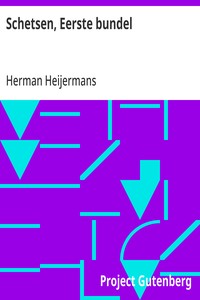 Cover of Schetsen, Eerste bundel