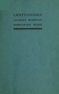 Cover of Chattanooga or Lookout Mountain and Missionary Ridge from Moccasin Point