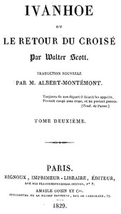 Cover of Ivanhoe (2/4) Le retour du croisé
