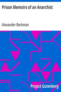 Cover of Prison Memoirs of an Anarchist