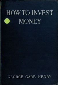 Cover of How to Invest Money