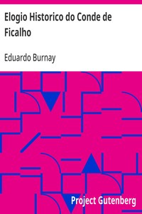Cover of Elogio Historico do Conde de Ficalho