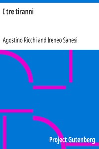 Cover of I tre tiranni Commedie del Cinquecento