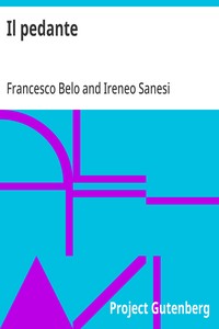 Cover of Il pedante Commedie del Cinquecento