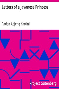 Cover of Letters of a Javanese Princess