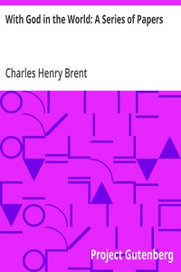 Cover of With God in the World: A Series of Papers