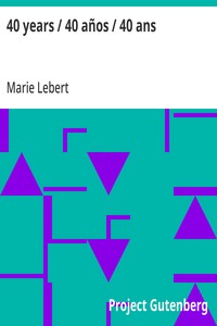 Cover of 40 years / 40 años / 40 ans