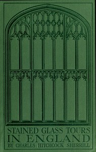 Cover of Stained Glass Tours in England