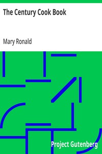 Cover of The Century Cook Book