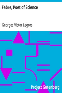 Cover of Fabre, Poet of Science