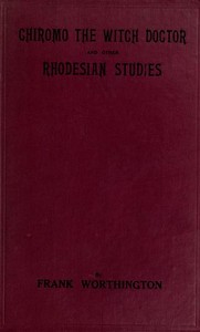 Cover of The Witch Doctor and other Rhodesian Studies