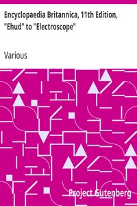 Cover of Encyclopaedia Britannica, 11th Edition, "Ehud" to "Electroscope" Volume 9, Slice 2
