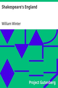 Cover of Shakespeare's England