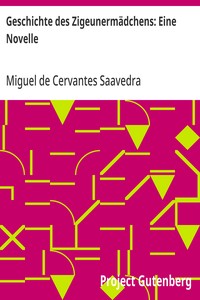 Cover of Geschichte des Zigeunermädchens: Eine Novelle
