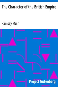 Cover of The Character of the British Empire
