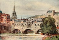 Cover of Cathedral Cities of England 60 reproductions from original water-colours