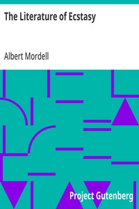 Cover of The Literature of Ecstasy