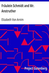 Cover of Fräulein Schmidt and Mr. Anstruther
