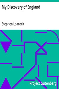 Cover of My Discovery of England