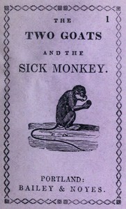 Cover of The Two Goats and the Sick Monkey