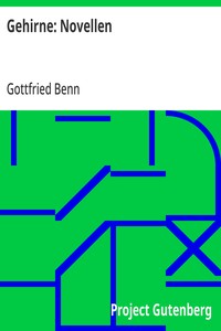 Cover of Gehirne: Novellen