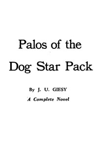 Cover of Palos of the Dog Star Pack