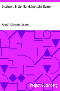 Cover of Inselwelt. Erster Band. Indische Skizzen