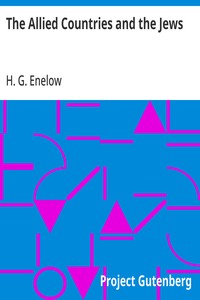 Cover of The Allied Countries and the Jews