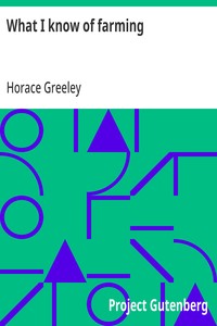 Cover of What I know of farming: a series of brief and plain expositions of practical agriculture as an art based upon science