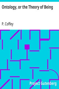 Cover of Ontology, or the Theory of Being