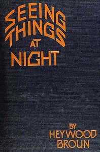 Cover of Seeing Things at Night