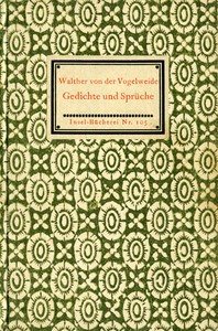 Cover of Gedichte und Sprüche in Auswahl