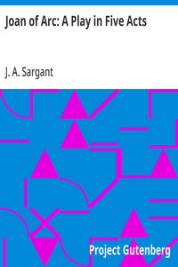 Cover of Joan of Arc: A Play in Five Acts