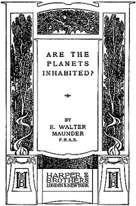Cover of Are the Planets Inhabited?