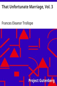 Cover of That Unfortunate Marriage, Vol. 3