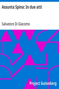 Cover of Assunta Spina: In due atti