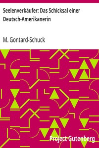 Cover of Seelenverkäufer: Das Schicksal einer Deutsch-Amerikanerin