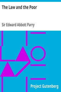 Cover of The Law and the Poor