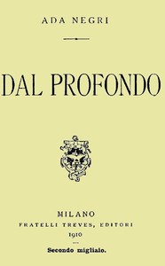 Cover of Dal profondo