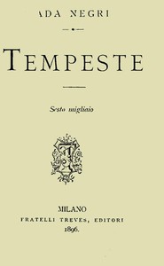 Cover of Tempeste