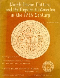 Cover of North Devon Pottery and Its Export to America in the 17th Century