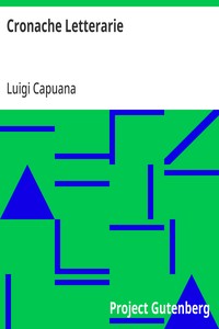 Cover of Cronache Letterarie
