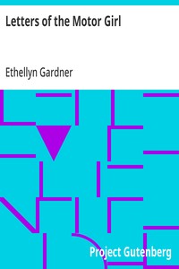 Cover of Letters of the Motor Girl