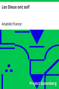 Cover of Les Dieux ont soif
