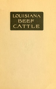 Cover of Louisiana Beef Cattle