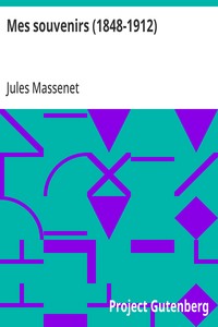 Cover of Mes souvenirs (1848-1912)