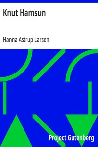 Cover of Knut Hamsun