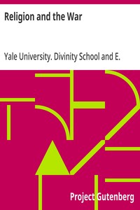 Cover of Religion and the War