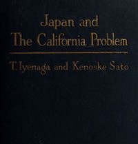Cover of Japan and the California Problem